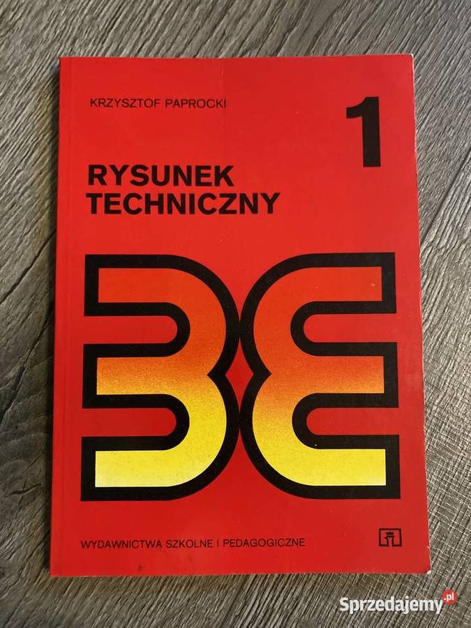 Książka Rysunek techniczny 1 Krzysztof Paprocki Nisko