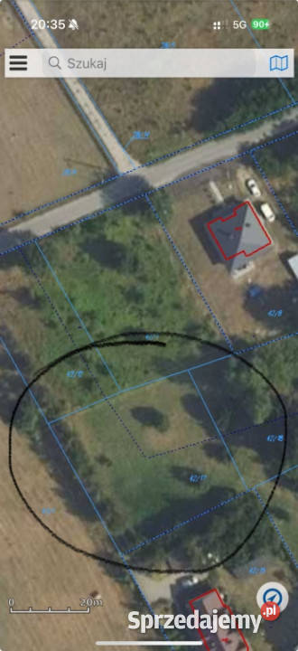 Działka gm Leoncin 1400m2 Nowe Gniewniewice dom
