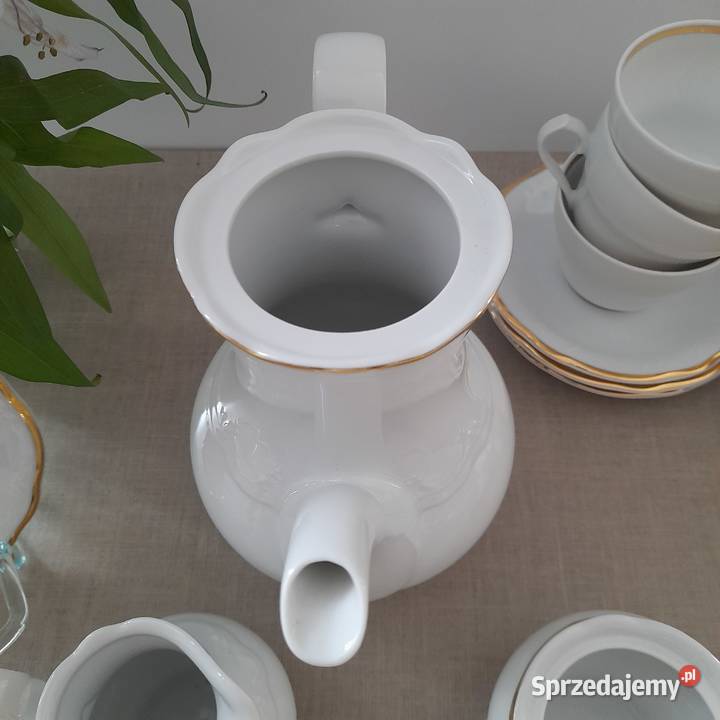 Serwis porcelanowy kawowy Royal 6 osobowy Bogatynia