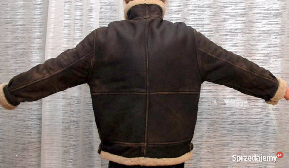 Pilotka Skórzana kurtka lotnicza z kożuchem 4850 Warszawa