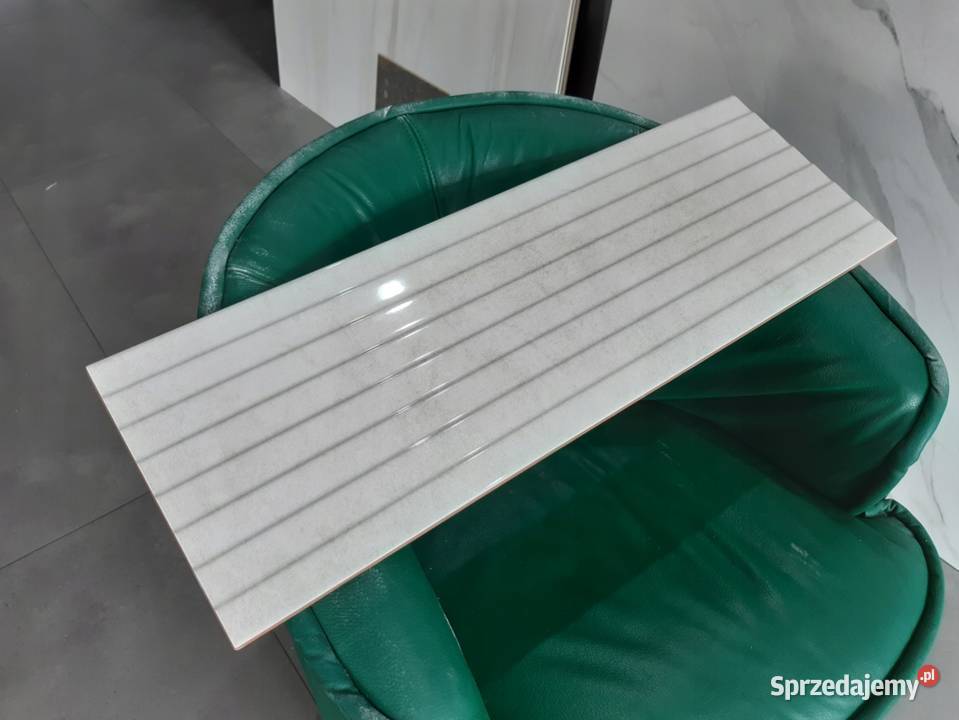 PŁYTKI ŚCIENNE OREGON CREAM RELIEF 25X75 GAT I łódzkie Opoczno