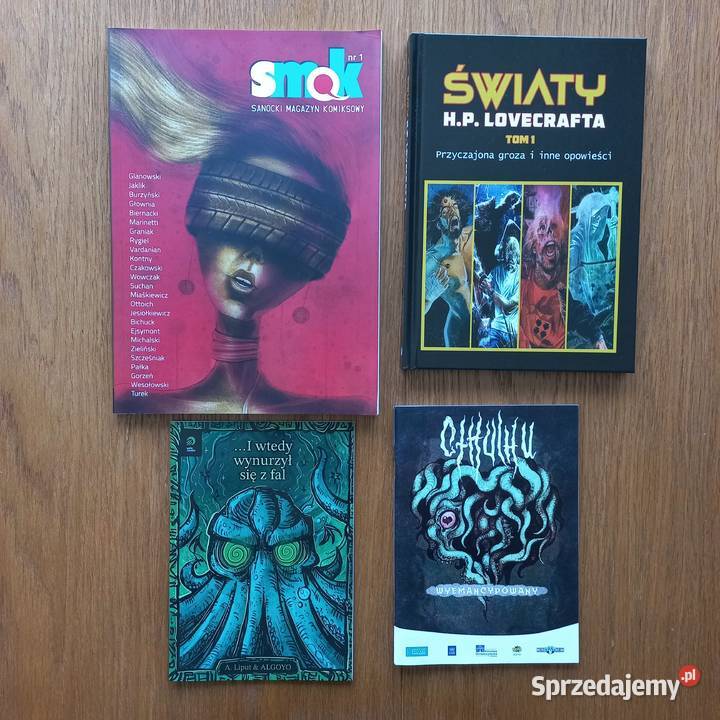 Cthulhu wyemancypowany antologia Smok Lovecraft lubelskie