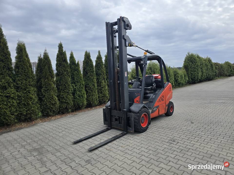 Linde H30T02 2016 Triplex 720 m wielkopolskie Godziesze Małe