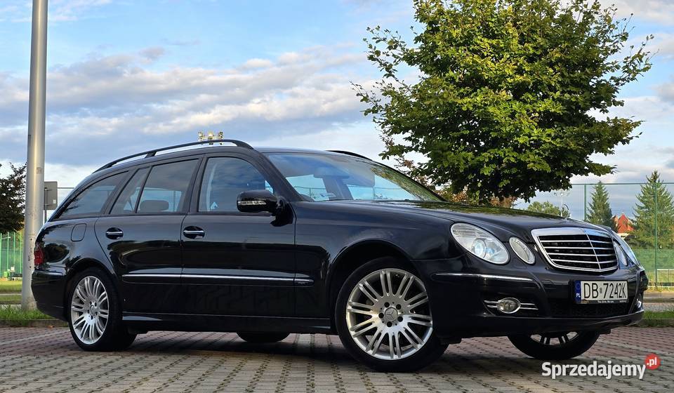 MERCEDES W211 EVO SPORT AVANTGARDE 184 LPG garażowany Wałbrzych