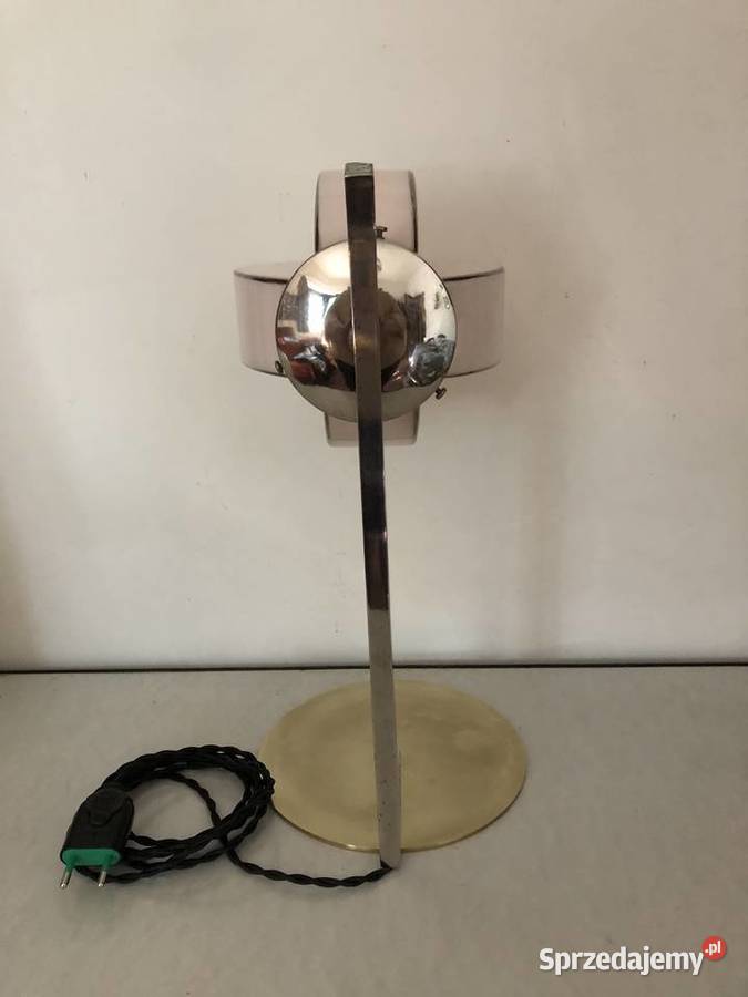 Lampka Art Deco klosz jasnoróżowy mazowieckie Warszawa