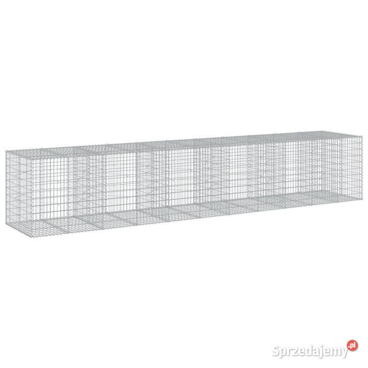 Kosz gabionowy z pokrywą 550x100x100 mazowieckie
