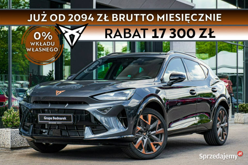 Cupra Formentor 15 eTSI 150 DSG Dostępny ręki 4/5 Łódź sprzedam