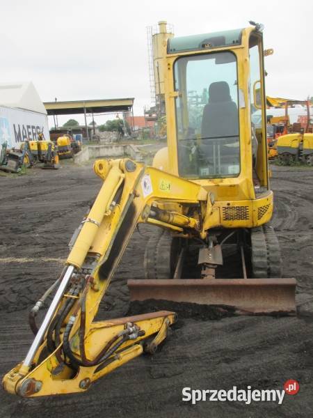 Minikoparka gąsienicowa Yanmar VIO204 uszkodzona Pleszew