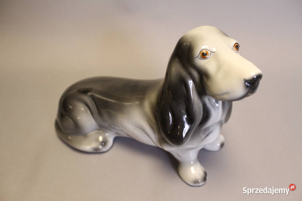 Porcelana kolekjonerska figura Pies Portugalia Dobrzany