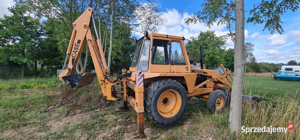 Koparko ładowarka Case 580 F nie Minkowice-Kolonia