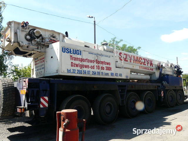 Dźwig Żuraw KRUPP KMK 6200 200t na części nie