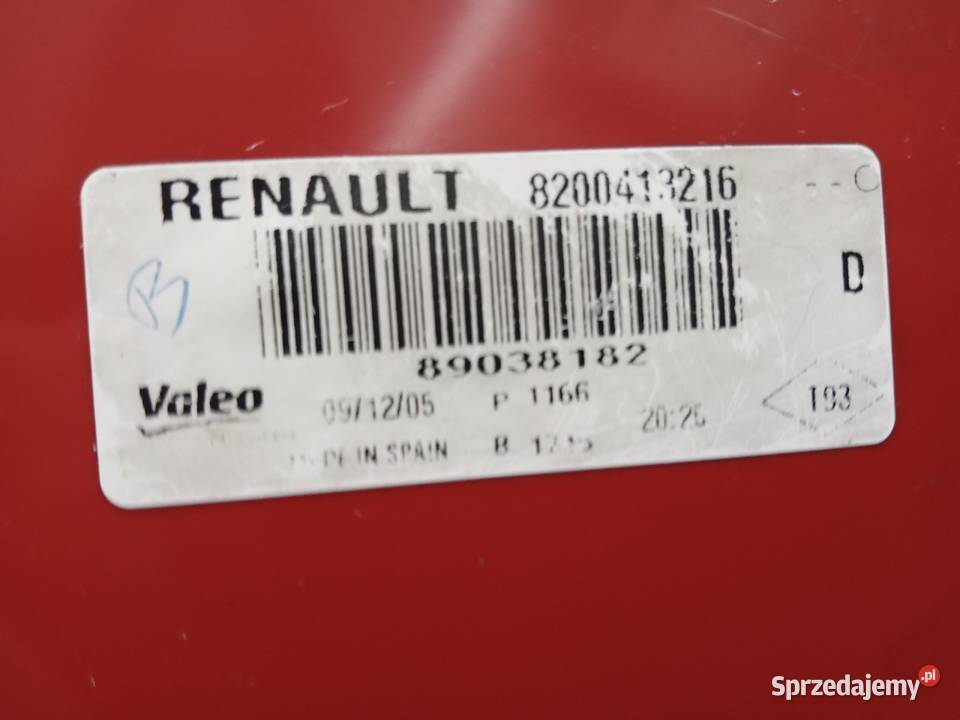 Lampy Tylne Renault Megane Ii Hb 0205 osobowe Bydgoszcz sprzedam