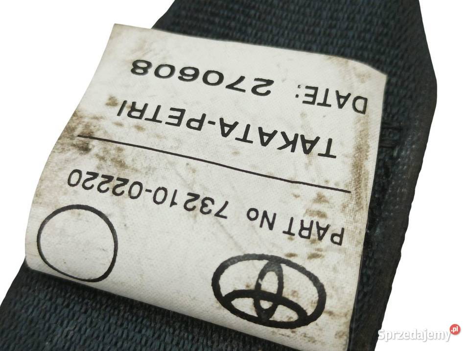 PAS BEZPIECZEŃSTWA PRAWY PRZÓD PASAŻERA E15 osobowe