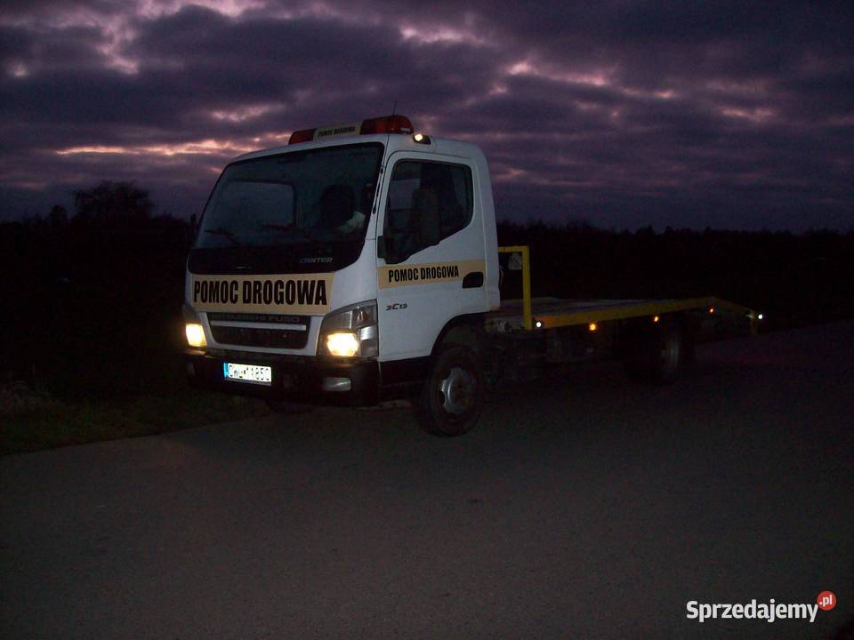 Autolaweta Mitsubishi Canter Pomoc Drogowa lubelskie