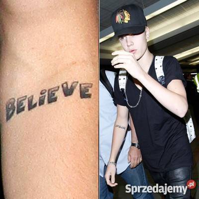 Justin BieberNieśmiertelnik Zawieszka Pszów