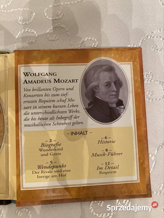 Płyta Cd Album Mozart Musikalische Meisterwerke
