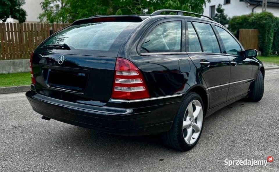Mercedes C klasa 2002r 18 kompresor Kombi Pilawa sprzedam