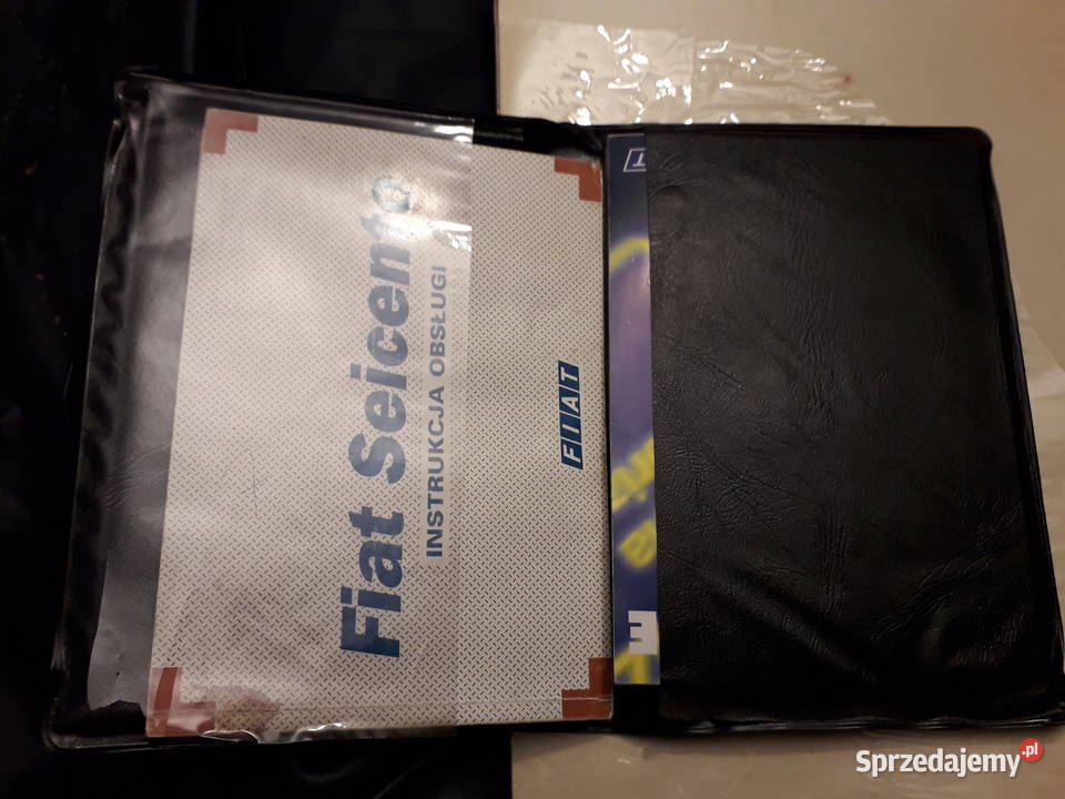 Fiat Seicento instrukcja obsługi bonus Warszawa