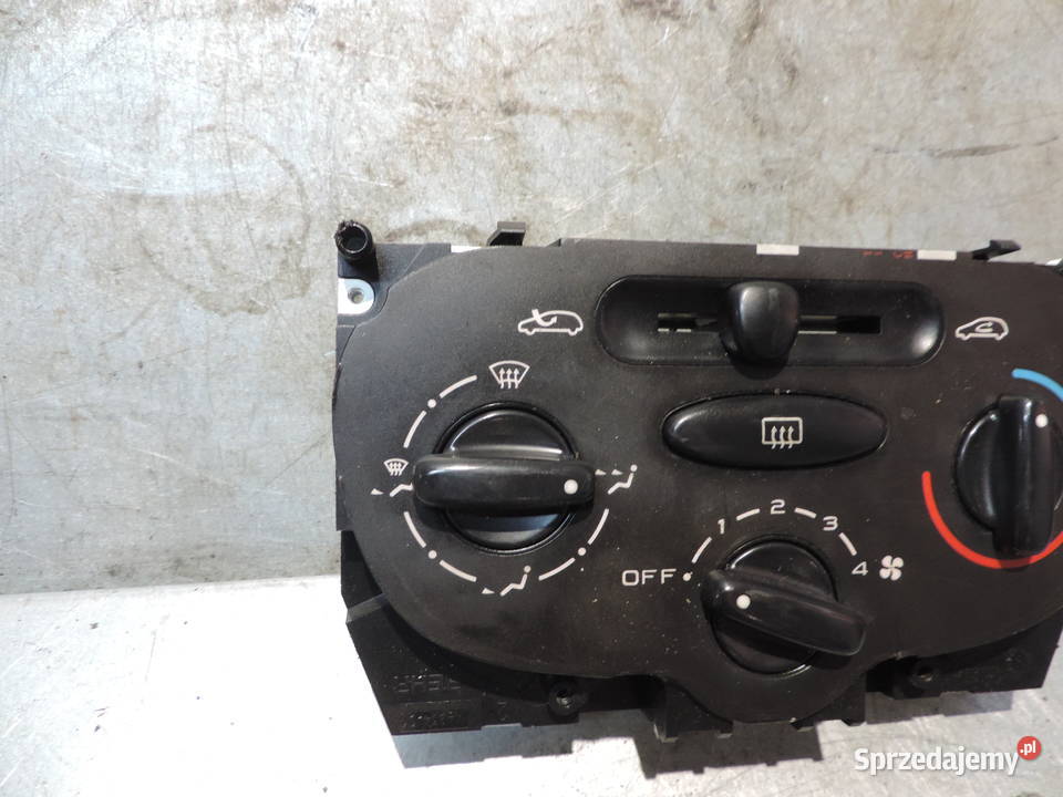 PANEL STEROWANIA NAWIEWU PEUGEOT 206 osobowe małopolskie
