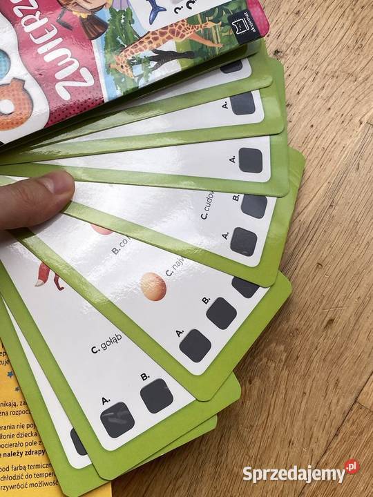 Magiczny Quiz Zwierzęta Aksjomat książeczka małopolskie Kraków