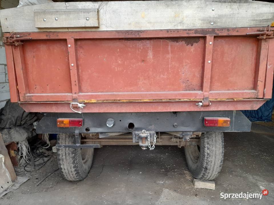 Sprzedam przyczepę wywrotkę lubelskie Sahryń-Kolonia