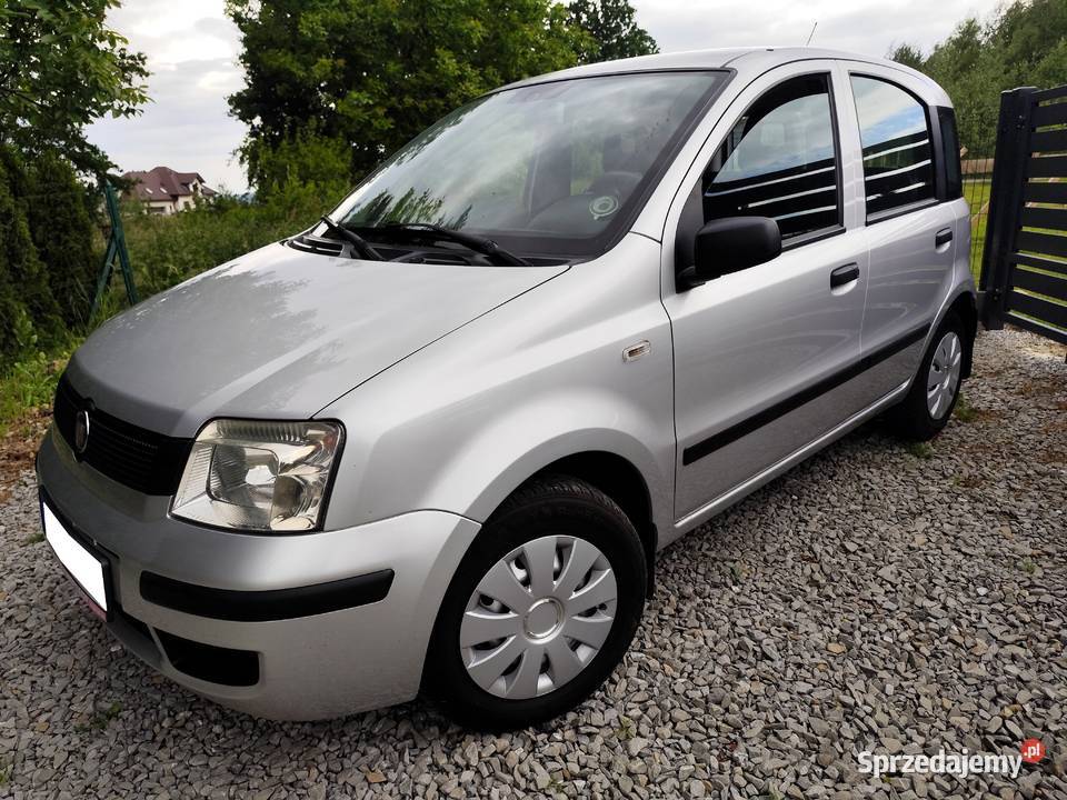 Fiat Panda 11 2009 2x Koła Klima Wspomaganie 54KM Jasło