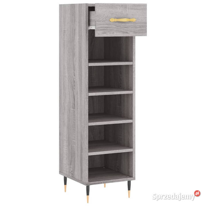 Szafka na buty szary dąb sonoma 30x35x105 Warszawa