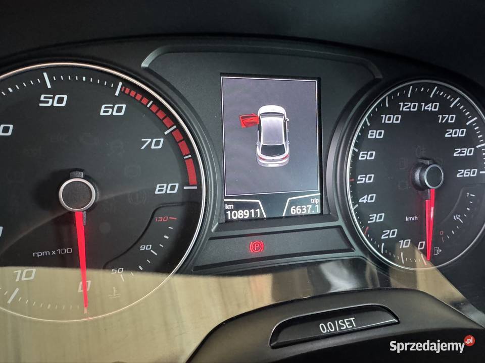 Seat Leon 150 FR Radar Lakier Niski przebieg 109000km Krosno