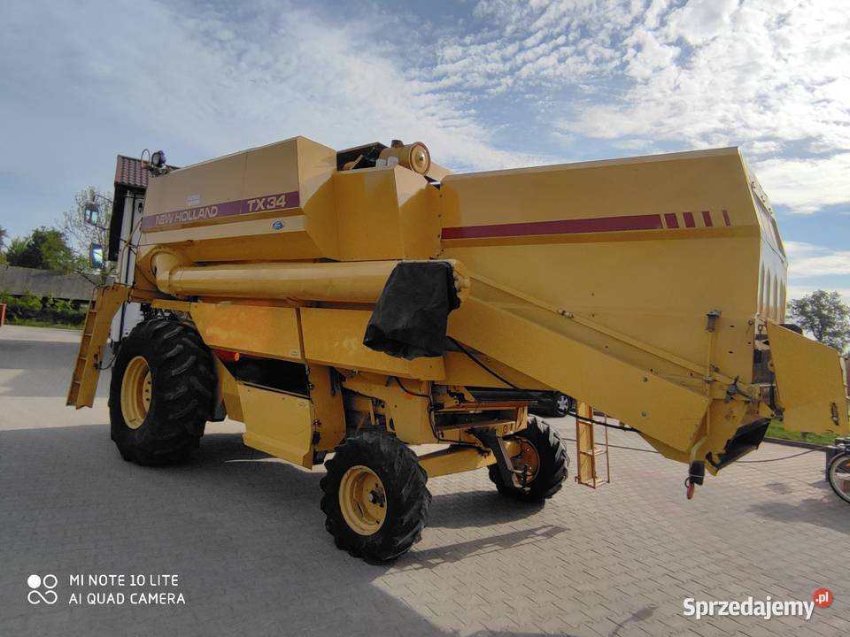 Kombajn zbożowy Holland TX 34 świeżo sprowadzony Radom