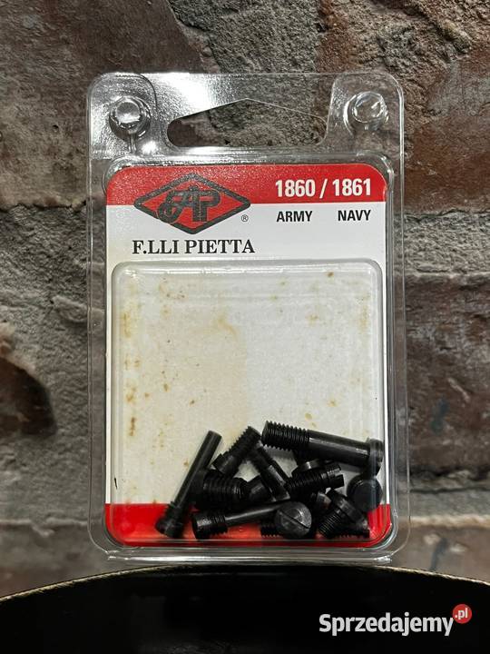 Zestaw 15 śrub do rewolweru Pietta 1860 1861 sprzedam