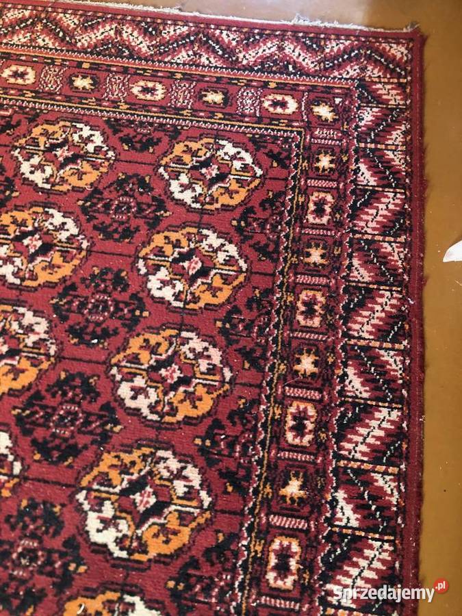 Duży dywan PRL vintage oryginał 1965 małopolskie Kalwaria Zebrzydowska