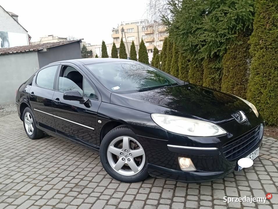 ŁADNY PEUGEOT 407 LIFT 16 HDI SPRAWNY ZAREJESTR wielofunkcyjna kierownica Gostynin