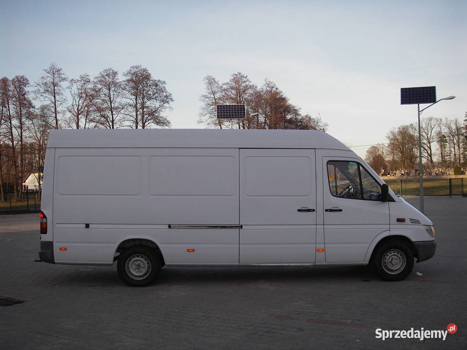 Mercedes Sprinter 313cdi 1WŁ długi MAXI wysoki nieuszkodzony