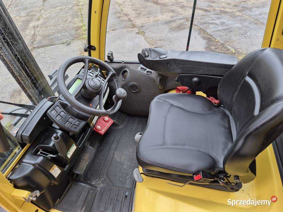 Hyster 3500 2016r 4 sekcje kabina wózek widłowy śląskie Rybnik