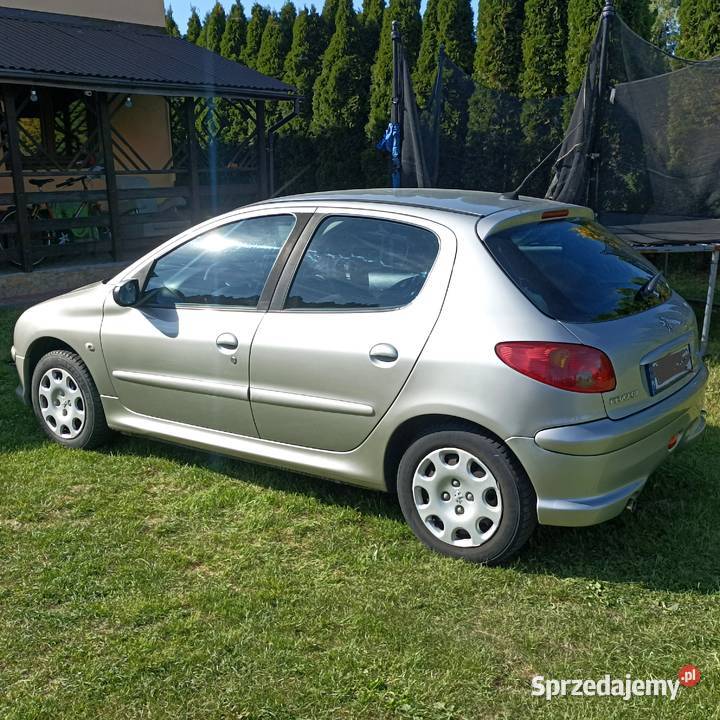 Peugeot 206 14 8v klima 128 5 drzwi klima 2007r elektryczne szyby Rzeszów