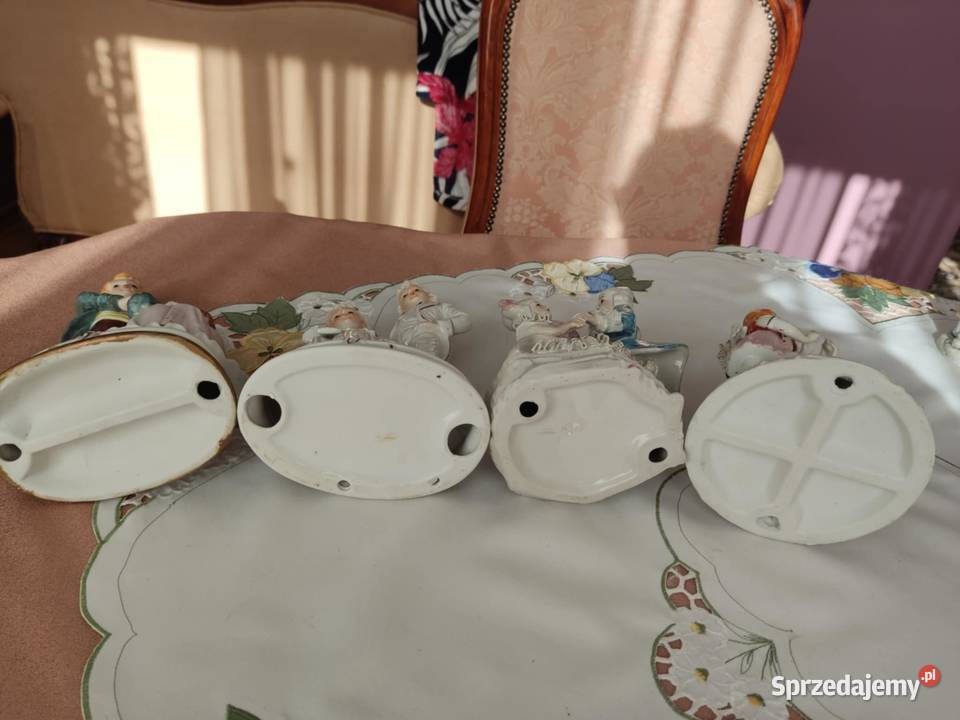 porcelanowe figurki 4 sztuki pary Gorzów Wielkopolski sprzedam