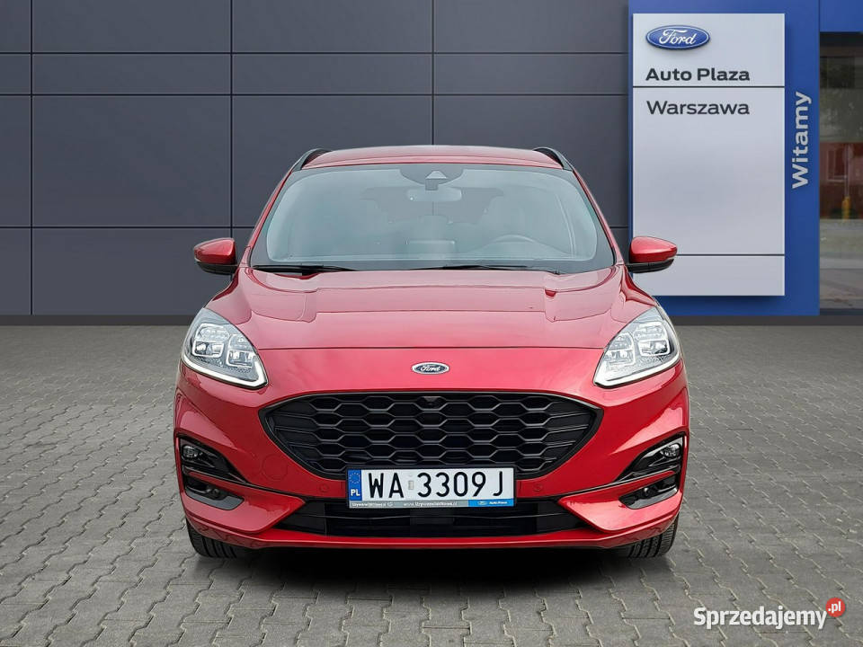 Ford Kuga Ford Kuga STLine 25 FHEV eCVT 190 III elektrycznie ustawiane fotele Warszawa