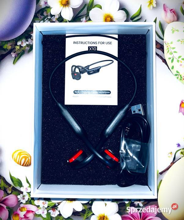 Słuchawki Kostne X10 Bluetooth 53 Sport Pływanie Szydłowiec