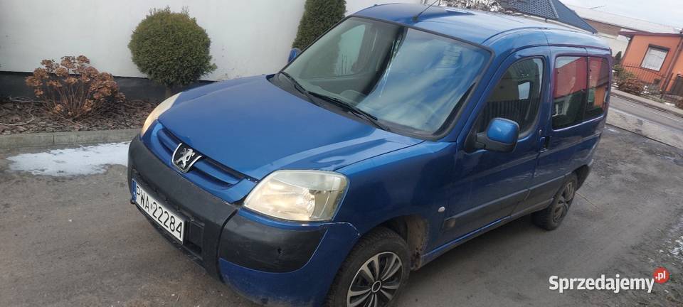 Peugeot partner 14 benzyna LPG Gaz Klima HAK Rok produkcji 2003 Partner Skoki
