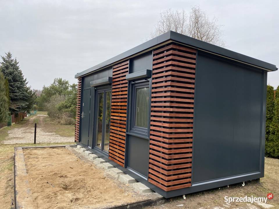 Domek mobilny całoroczny ocieplony 600x300 nowy Tarczyn