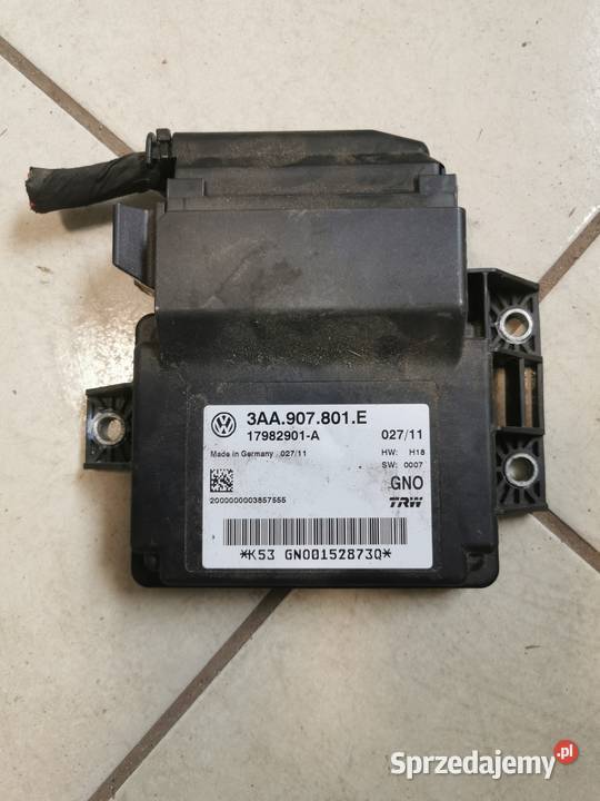 Vw Passat B7 moduł hamulca ręcznego 3AA907801E