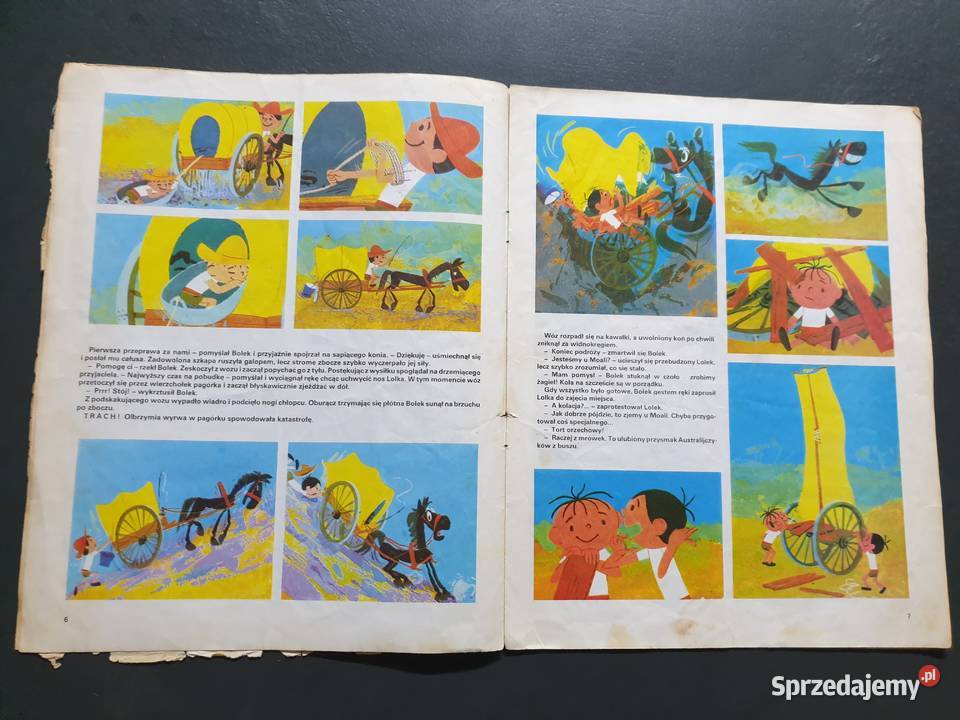 Biblioteka Przygód Bolka i Lolka W stepach Rok wydania 1979 Komiksy