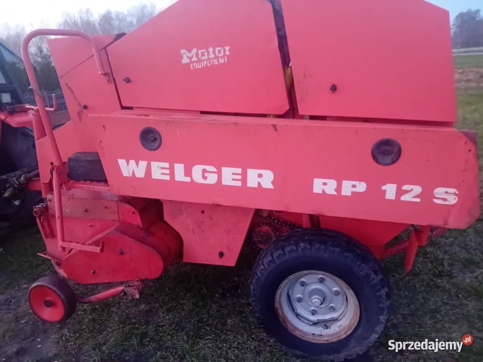 Sprzedam prase Welger Rp 12swiązanie na jeden nieuszkodzony łódzkie