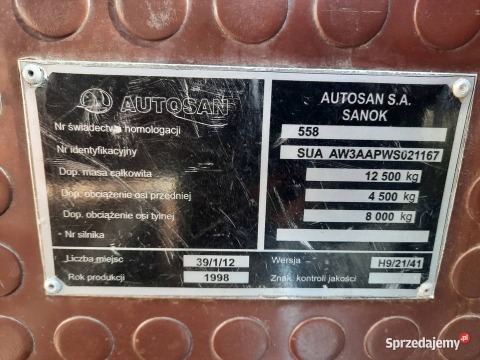 Autobus Autosan H92141 Szydłowiec