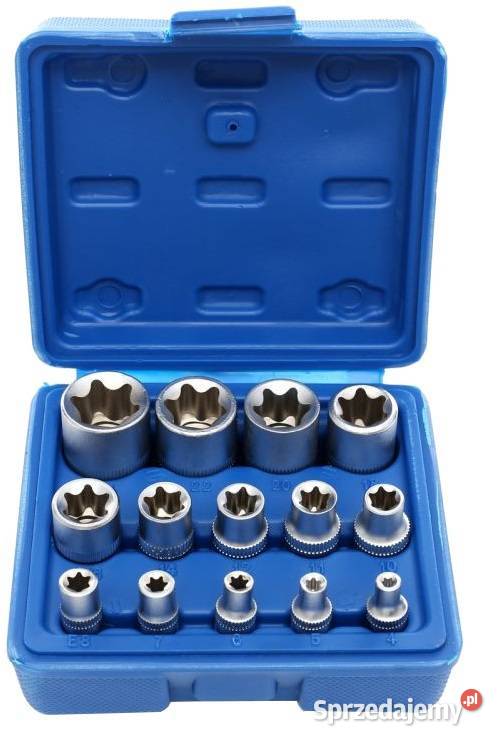 ZESTAW NASADEK TORX WEWNETRZNY E4 E24 14 TORXY Lublin