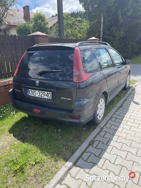 Peugeot 206 SW X LINE Rok produkcji 2004 Stary Sącz