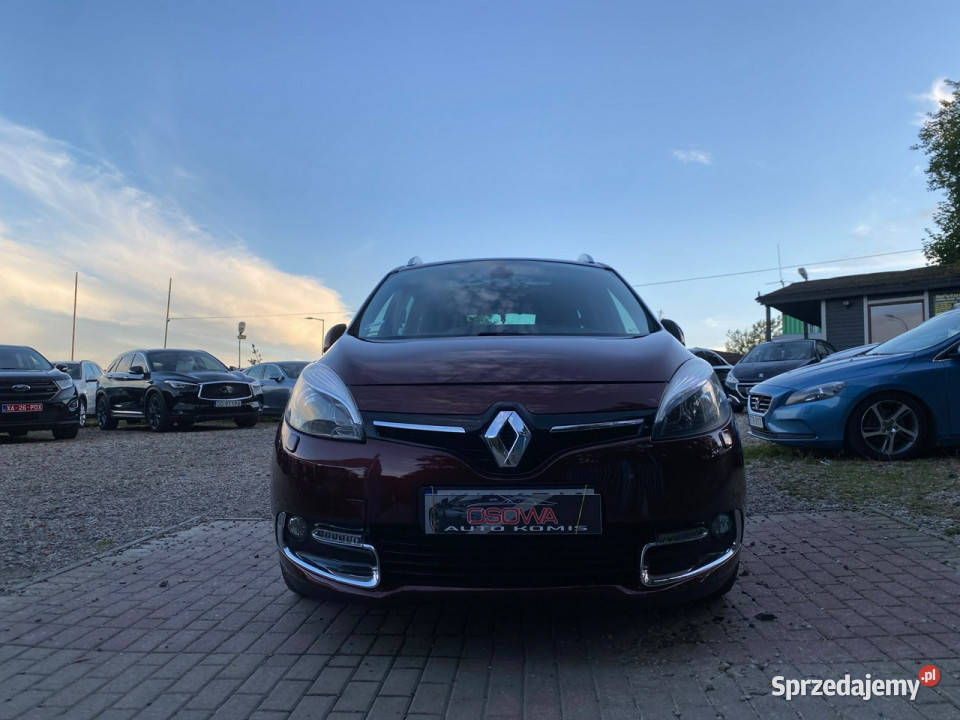 Renault Grand Scenic 16 dci Bose skóry ledy Navi
