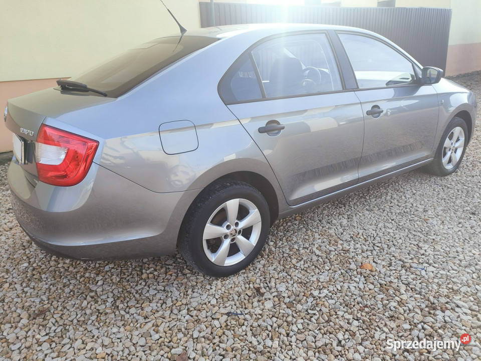 koda RAPID Skoda Rapid 2013 12 benzyna immobilizer Chełm Śląski