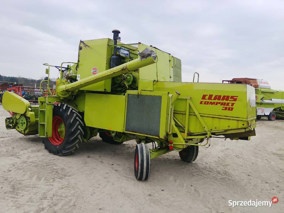 Kombajn zbożowy Claas Compact 30 sprowadzony Zbożowe mazowieckie Skaryszew