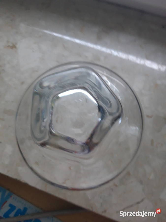 miska salaterka szklana lata 70te XX w NRD Warszawa